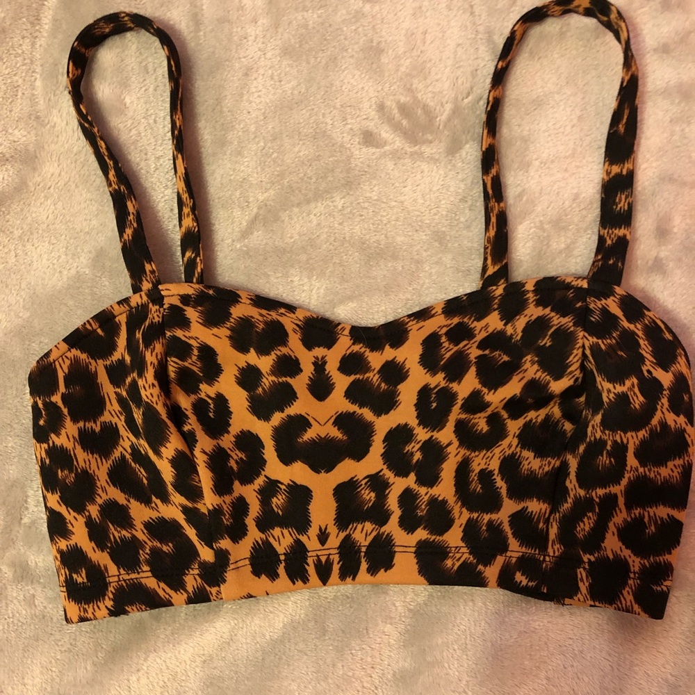 Leopard bralette